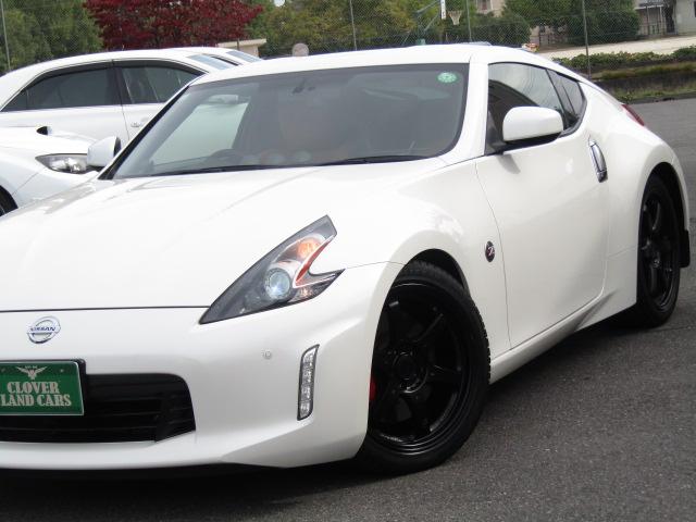 フェアレディZ バージョンST パドルシフト NISMOマフラー クスコ車高調 RAYS19AW 半革シートヒーター 1オーナー コーナーセンサー ナビ・フルセグ バックカメラ DVD 音楽サーバー ブルートゥース ETC ドラレコ(32枚目)