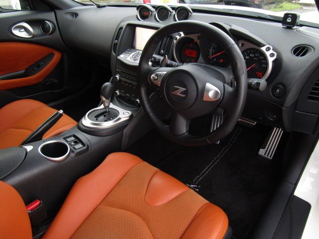 フェアレディZ バージョンST パドルシフト NISMOマフラー クスコ車高調 RAYS19AW 半革シートヒーター 1オーナー コーナーセンサー ナビ・フルセグ バックカメラ DVD 音楽サーバー ブルートゥース ETC ドラレコ(63枚目)