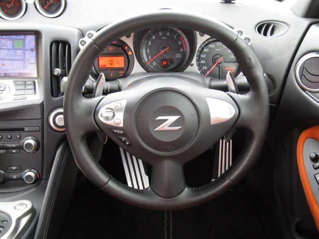 フェアレディZ バージョンST パドルシフト NISMOマフラー クスコ車高調 RAYS19AW 半革シートヒーター 1オーナー コーナーセンサー ナビ・フルセグ バックカメラ DVD 音楽サーバー ブルートゥース ETC ドラレコ(64枚目)