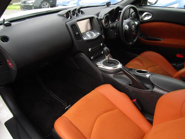 フェアレディZ バージョンST パドルシフト NISMOマフラー クスコ車高調 RAYS19AW 半革シートヒーター 1オーナー コーナーセンサー ナビ・フルセグ バックカメラ DVD 音楽サーバー ブルートゥース ETC ドラレコ(69枚目)