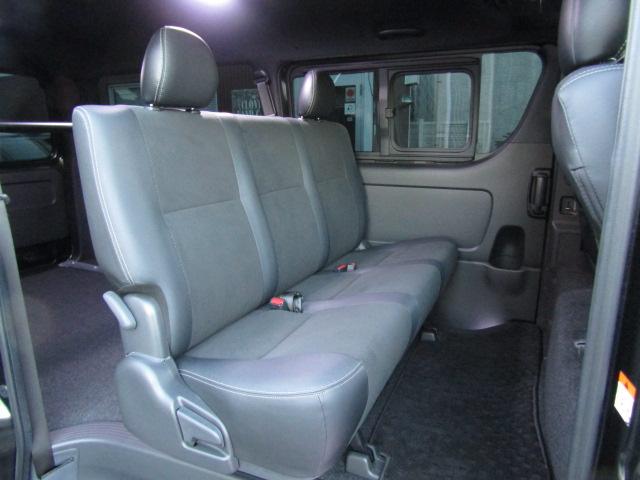 ハイエースバン スーパーGL ダークプライムII ドライブレコーダー ETC 全周囲カメラ ナビ 両側スライドドア オートライト スマートキー 電動格納ミラー 後席モニター CVT USB 100V電源 ESC エアコン パワーウィンドウ(37枚目)