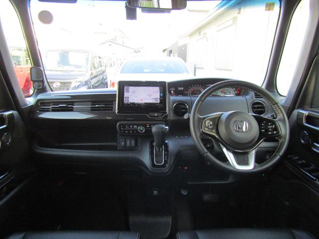 Ｎ－ＢＯＸカスタム Ｇ・ＥＸターボホンダセンシング　ドライブレコーダー　ＥＴＣ　バックカメラ　両側電動スライドドア　ナビ　ＴＶ　クリアランスソナー　オートクルーズコントロール　レーンアシスト　衝突被害軽減システム　オートライト　ＬＥＤヘッドランプ（2枚目）