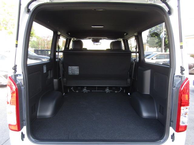 ハイエースバン ロングスーパーGL ダークプライムS 登録済未使用車 パノラミックビューモニター デジタルインナーミラー 両側パワースライド 専用シート 衝突軽減ブレーキ レーンキープアシスト オートマチックハイビーム LEDヘッドライト2025改モデル(18枚目)