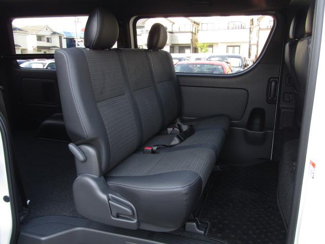 ハイエースバン ロングスーパーGL ダークプライムS 登録済未使用車 パノラミックビューモニター デジタルインナーミラー 両側パワースライド 専用シート 衝突軽減ブレーキ レーンキープアシスト オートマチックハイビーム LEDヘッドライト2025改モデル(58枚目)