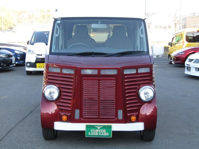 エブリイ PA フレンチバス仕様 両側スライド Hライトレベライザー オーバーヘッドシェルフ ラジオ フラットシート プライバシィガラス 運転席・助手席エアバッグ ABS ハイルーフ 15インチアルミ(15枚目)