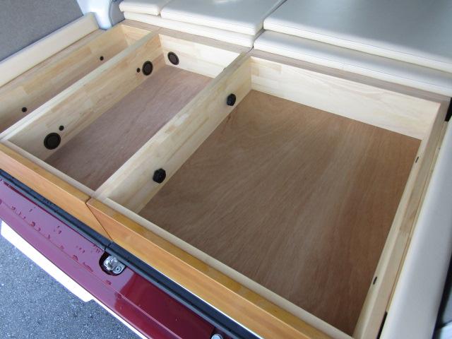 エブリイ PA フレンチバス仕様 両側スライド Hライトレベライザー オーバーヘッドシェルフ ラジオ フラットシート プライバシィガラス 運転席・助手席エアバッグ ABS ハイルーフ 15インチアルミ(25枚目)