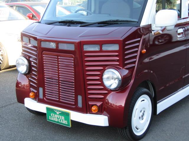 エブリイ PA フレンチバス仕様 両側スライド Hライトレベライザー オーバーヘッドシェルフ ラジオ フラットシート プライバシィガラス 運転席・助手席エアバッグ ABS ハイルーフ 15インチアルミ(59枚目)