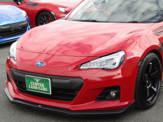 BRZ R MTモード STiエアロ ROWENリアスポ BLITZ車高調 HKSマフラー Rmajicタワーバー ADVAN18AW ナビ・TV DVD USB・BT BLITZタッチブレイン 1オーナー(14枚目)