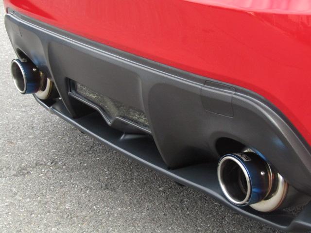 BRZ R MTモード STiエアロ ROWENリアスポ BLITZ車高調 HKSマフラー Rmajicタワーバー ADVAN18AW ナビ・TV DVD USB・BT BLITZタッチブレイン 1オーナー(16枚目)