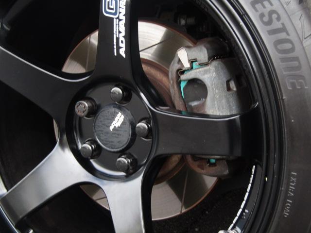 BRZ R MTモード STiエアロ ROWENリアスポ BLITZ車高調 HKSマフラー Rmajicタワーバー ADVAN18AW ナビ・TV DVD USB・BT BLITZタッチブレイン 1オーナー(17枚目)