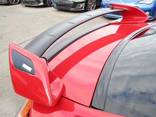 BRZ R MTモード STiエアロ ROWENリアスポ BLITZ車高調 HKSマフラー Rmajicタワーバー ADVAN18AW ナビ・TV DVD USB・BT BLITZタッチブレイン 1オーナー(18枚目)