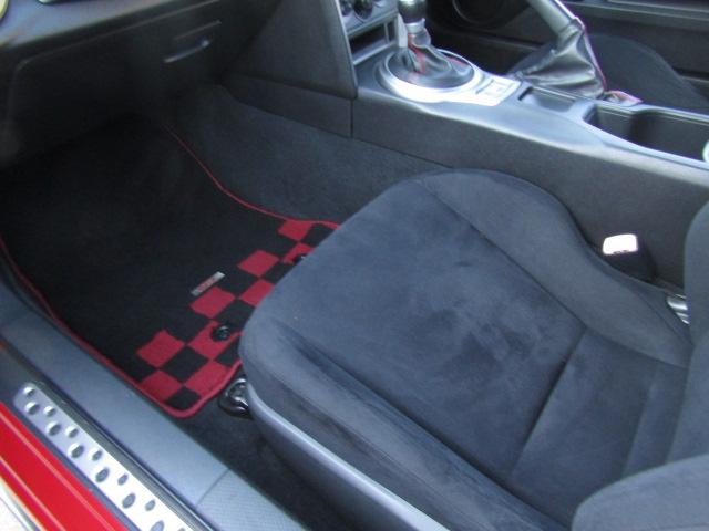 BRZ R MTモード STiエアロ ROWENリアスポ BLITZ車高調 HKSマフラー Rmajicタワーバー ADVAN18AW ナビ・TV DVD USB・BT BLITZタッチブレイン 1オーナー(60枚目)