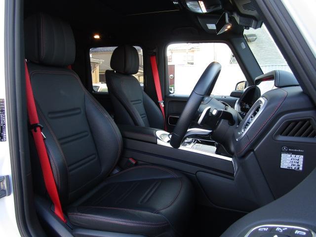 Gクラス G400d AMGライン ラグジュアリーPKG レッドシートベルト スライディングルーフ ブルメスターサウンドシステム 前後ドライブレコーダー ブラックレザーシート スマートキー 360度カメラ メーカーナビ フルセグTV(61枚目)