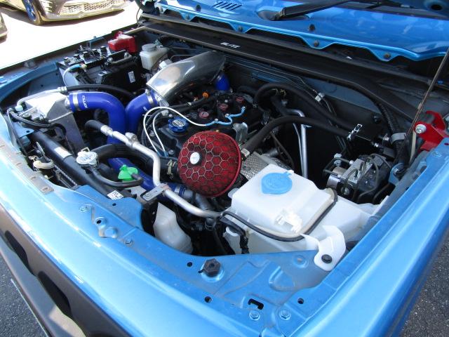 ジムニー XL BLITZタワーバー HKSエアクリ Defiターボ計 C.L.LINKホース GReddyキャップ LODIO DRIVE16AW OKADA PROJECTSプラグ GEOLANDARタイヤ(68枚目)