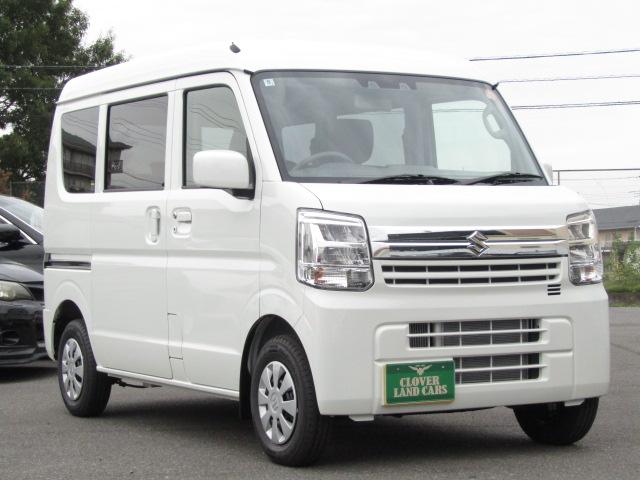 エブリイ ジョインターボ　６型　セ－フティＳ　届出済未使用車　ＵＳＢ充電　　レベライザ－　障害物センサ　タ－ボ　オ－バ－ヘッドシェルフ　　レ－ンキ－プアシスト　フルフラット　スマートキ－　Ｐスタ－ト　シ－トヒ－タ－　ＬＥＤ（6枚目）