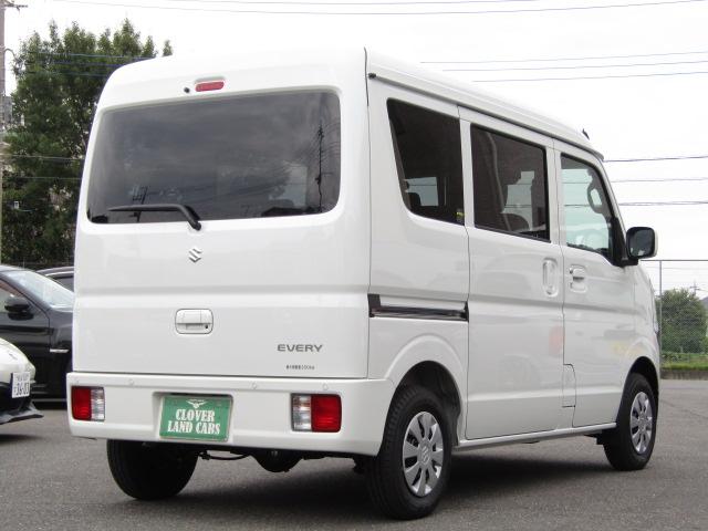 エブリイ ジョインターボ　６型　セ－フティＳ　届出済未使用車　ＵＳＢ充電　　レベライザ－　障害物センサ　タ－ボ　オ－バ－ヘッドシェルフ　　レ－ンキ－プアシスト　フルフラット　スマートキ－　Ｐスタ－ト　シ－トヒ－タ－　ＬＥＤ（7枚目）