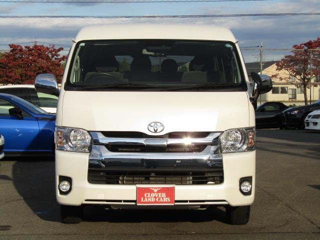 ハイエースワゴン GL 社外フルセグナビ/フリップダウンモニター/電動スライド/セーフティセンス/衝突軽減ブレーキ/レーンキープアシスト/バックカメラ/ETC/スマートキー/LED/フォグ/4WD/(8枚目)