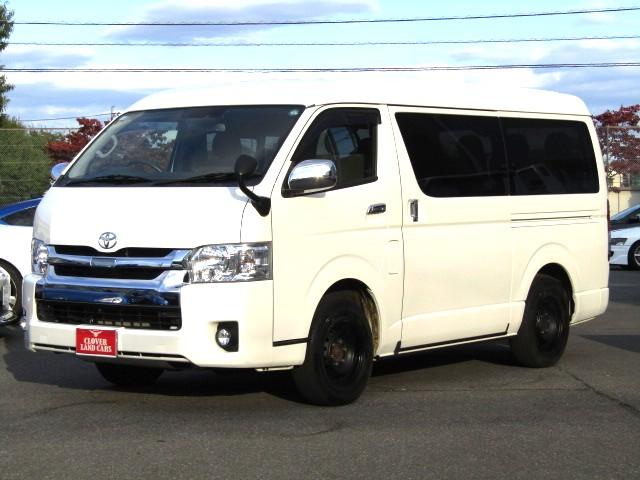 ハイエースワゴン GL 社外フルセグナビ/フリップダウンモニター/電動スライド/セーフティセンス/衝突軽減ブレーキ/レーンキープアシスト/バックカメラ/ETC/スマートキー/LED/フォグ/4WD/(44枚目)