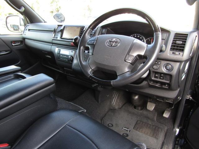 ハイエースバン スーパーGL ダークプライムII リフトアップ/社外16インチアルミ/マッドフラップ/シートカバー/2.0ETC/純正フルセグナビ/DVD再生/ブルートゥース/バックカメラ/セーフティセンス/衝突軽減ブレーキ/LED/(30枚目)