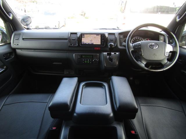 ハイエースバン スーパーGL ダークプライムII リフトアップ/社外16インチアルミ/マッドフラップ/シートカバー/2.0ETC/純正フルセグナビ/DVD再生/ブルートゥース/バックカメラ/セーフティセンス/衝突軽減ブレーキ/LED/(49枚目)