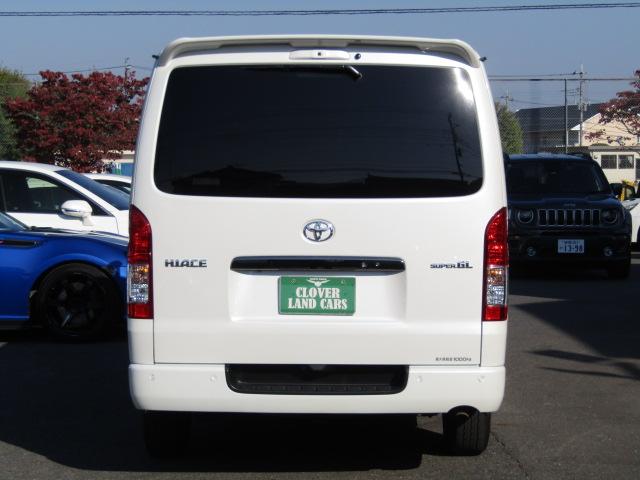 ハイエースバン スーパーGL ダークプライムII セーフティセンス/レーダークルーズ/衝突軽減ブレーキ/レーンキープアシスト/コーナーセンサー/両側電動スライドドア/ETC/半革シート/MTモード/LED/フォグ/モデリスタフロントリップ/(9枚目)