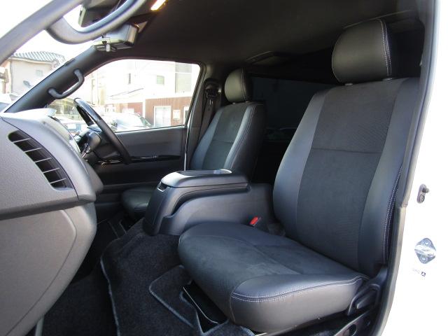 ハイエースバン スーパーGL ダークプライムII セーフティセンス/レーダークルーズ/衝突軽減ブレーキ/レーンキープアシスト/コーナーセンサー/両側電動スライドドア/ETC/半革シート/MTモード/LED/フォグ/モデリスタフロントリップ/(44枚目)