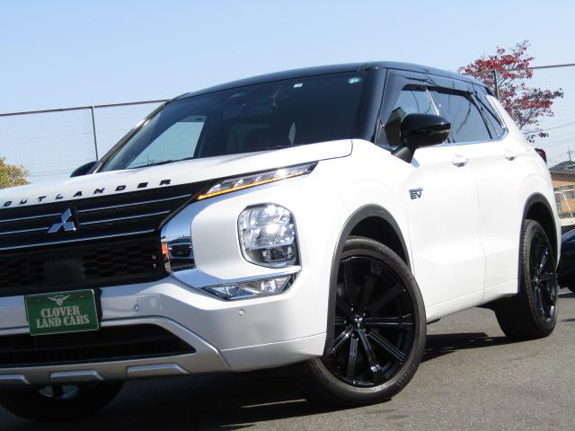 アウトランダーＰＨＥＶ Ｐ　純正９型ナビ／３６０°カメラ／レーダークルーズ／ドラレコ／２．０ＥＴＣ／黒革シート／シートヒーター／パワーバックドア／パドルシフト／置くだけ充電／ＢＯＳＥサウンド／ＯＰ２０インチＡＷ／ＬＥＤ／４ＷＤ／（19枚目）