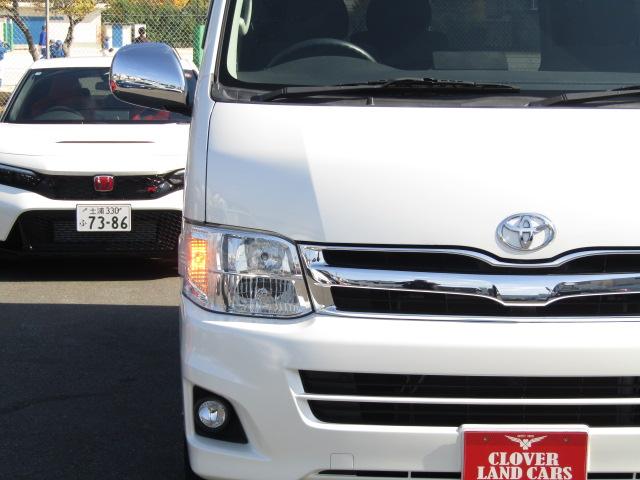 ハイエースワゴン ＧＬ　アルパイン８インチナビ／ＤＶＤ再生／ブルートゥース／バックカメラ／ＥＴＣ／電動スライドドア／ＨＩＤ／フォグランプ／１６インチアルミ／リアフィルム／１オーナー／ディーラー記録簿有り／（24枚目）