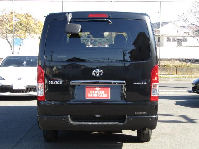 ハイエースバン スーパーＧＬ　ダークプライムＩＩ　セーフティセンス／衝突軽減ブレーキ／レーンキープアシスト／コーナーセンサー／社外フルセグナビ／ＤＶＤ再生／ブルートゥース／バックカメラ／ドライブレコーダー／ＥＴＣ／ＬＥＤ／１オーナー／（9枚目）