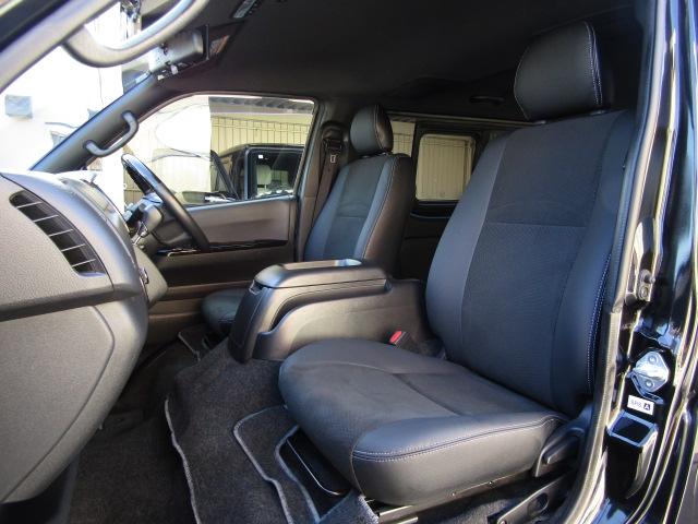 ハイエースバン スーパーＧＬ　ダークプライムＩＩ　セーフティセンス／衝突軽減ブレーキ／レーンキープアシスト／コーナーセンサー／社外フルセグナビ／ＤＶＤ再生／ブルートゥース／バックカメラ／ドライブレコーダー／ＥＴＣ／ＬＥＤ／１オーナー／（10枚目）