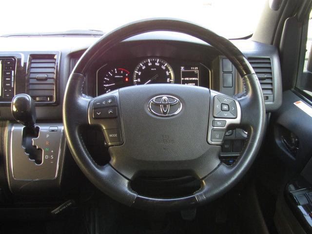 ハイエースバン スーパーＧＬ　ダークプライムＩＩ　セーフティセンス／衝突軽減ブレーキ／レーンキープアシスト／コーナーセンサー／社外フルセグナビ／ＤＶＤ再生／ブルートゥース／バックカメラ／ドライブレコーダー／ＥＴＣ／ＬＥＤ／１オーナー／（41枚目）