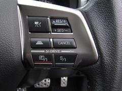 【追従型クルーズコントロール】光学レーダーやビデオカメラを使って前車の動きをチェックして、車間距離を適切に保って一定のスピードをキープするシステム。代表例）アイサイト・レーダークルーズコントロール 4