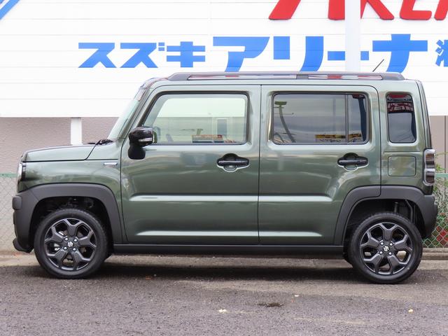 ハスラー タフワイルドターボ 全方位モニター付メモリーナビ 全方位モニター付メモリーナビ スズキコネクト パドルシフト LEDヘッドランプ キーレスプッシュスタート ルーフレール アダプティブクルーズコントロール Sオーディオスイッチ パーソナルテーブル(4枚目)