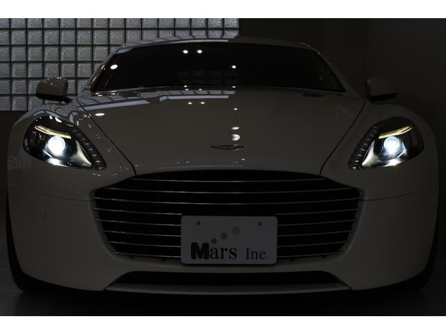 ラピード  ラピードS タッチトロニック3 正規D車 後期最終型 キャメルレザー シートヒーター アルカンタラRライナー 社外ナビ TV Bカメラ 20インチAW 取説 記録簿 クリスタル鍵 右H(3枚目)