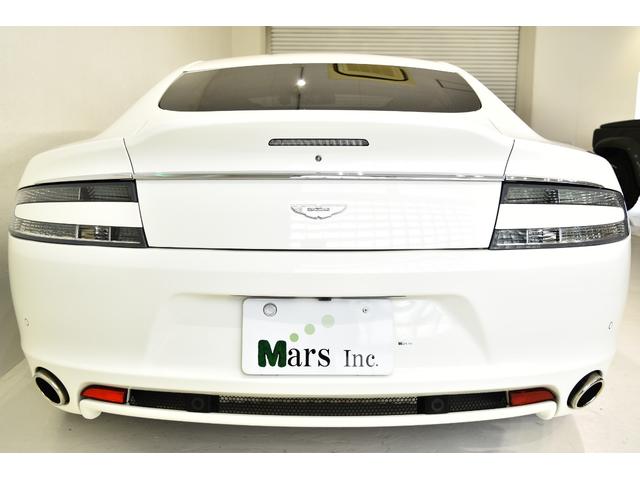 ラピード  ラピードS タッチトロニック3 正規D車 後期最終型 キャメルレザー シートヒーター アルカンタラRライナー 社外ナビ TV Bカメラ 20インチAW 取説 記録簿 クリスタル鍵 右H(7枚目)