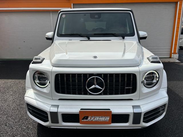 Ｇクラス Ｇ６３　ＡＭＧレザーエクスクルーシブパッケージ　フロントプロテクションフィルム・ワンオーナー・禁煙車・レザーＥＸ・スライディングサンルーフ・メーカー保証継承（2枚目）