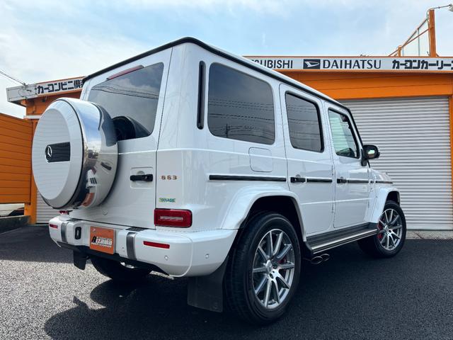 Ｇクラス Ｇ６３　ＡＭＧレザーエクスクルーシブパッケージ　フロントプロテクションフィルム・ワンオーナー・禁煙車・レザーＥＸ・スライディングサンルーフ・メーカー保証継承（61枚目）