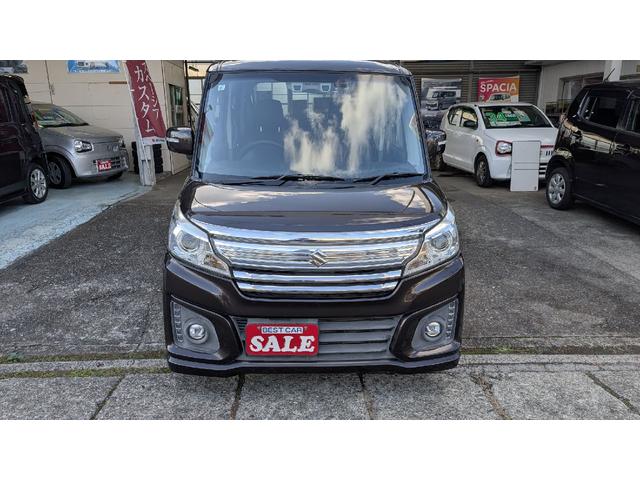 スペーシアカスタム XS 禁煙 カーナビ 両側Pスライドドア 衝突軽減ブレーキサポート ETC ドラレコ AUTOライト(2枚目)