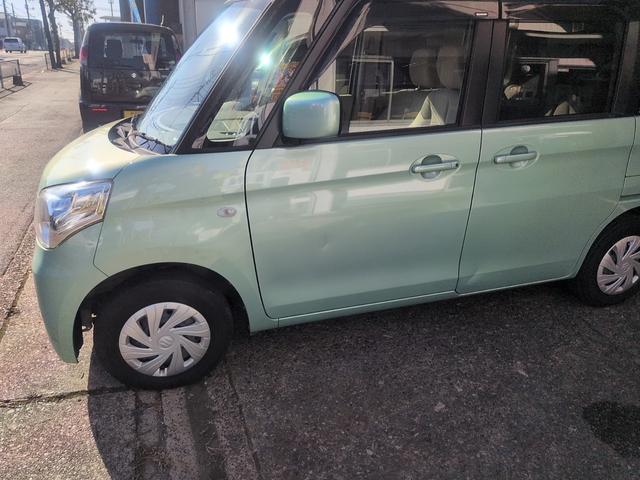 スペーシア G スマートキー 電動格納ミラー 両側スライドドア アイドリングストップ オートエアコン ドアバイザー 純正マット(6枚目)