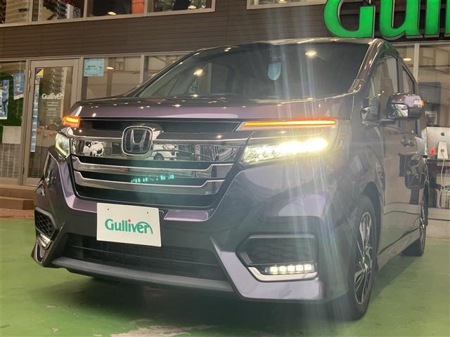 ステップワゴン モデューロX ホンダセンシング フ゜レミアムスハ゜イスハ゜ーフ゜ルP/純正SDナビ パーキングアシスト Bカメラ レーダークルーズコントロール 1オーナー BTオーディオ 両側パワースライドドア 衝突被害軽減ブレーキ DVD ETC(6枚目)