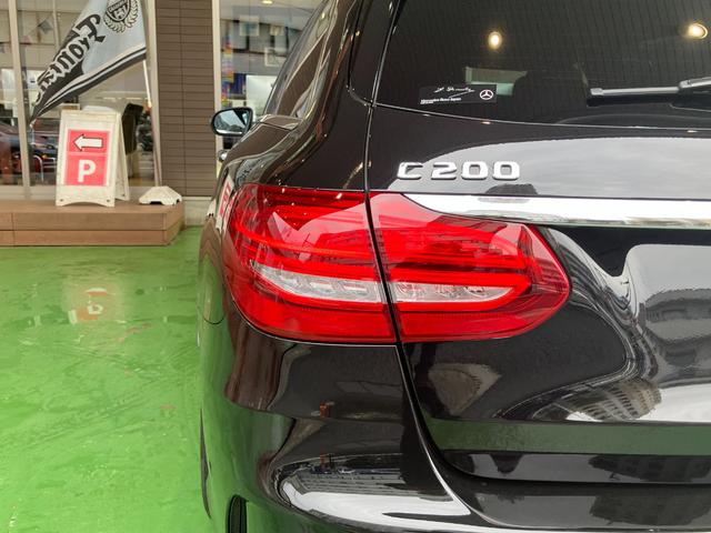 Ｃクラスステーションワゴン Ｃ２００　ステーションワゴン　スポーツ本革仕様　レーンキープＡ　レーダークルーズコントロール　ＬＥＤ　衝突軽減ブレーキ　ワンオーナー　ルーフレール　Ｐアシスト　禁煙　ＢＴオーディオ　バックカメラ　ナビＴＶ　フルセグＴＶ　ＥＴＣ２．０　キーレスゴー（24枚目）