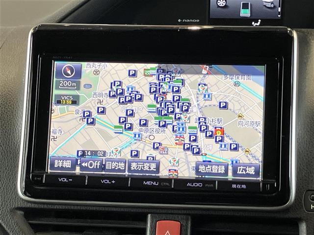 ヴォクシー ハイブリッドＶ　ＢＴ接続　サイドエアバッグ　ＳＤナビゲーション　車線逸脱防止　スマートキープッシュスタート　盗難防止アラーム　ウォークスルー　記録簿有　ＤＶＤ再生可　Ａライト　Ｂモニター　オートクルーズ　Ｗエアバック（35枚目）