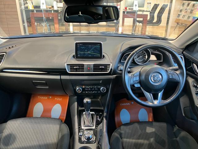 アクセラスポーツ 15S Bカメラ/衝突被害軽減システム/クルコン Rカメ パワステ サイドSRS セキュリティーアラーム ナビ付 横滑防止装置 アイドリングSTOP 整備記録簿 パワーウインドウ メモリーナビ付 エアコン(44枚目)