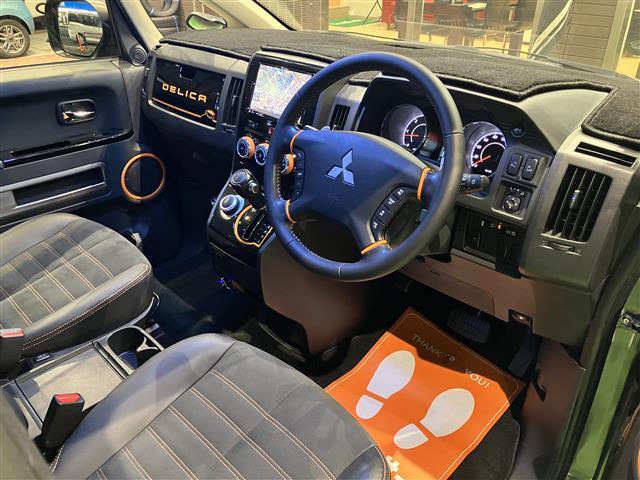デリカＤ：５ アクティブギア　Ｂｌｕｅｔｏｏｔｈ対応　パートタイム４ＷＤ　キーフリー　ドラレコ　パワーウインドウ　フルセグ　メモリナビ　ＥＴＣ車載器　エアコン　ＥＳＣ　ターボ　オートライト　寒冷地仕様　ＤＶＤ再生　ナビ＆ＴＶ（9枚目）