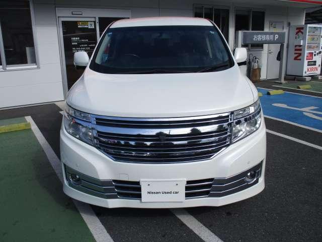 エルグランド ２．５　ライダー　８人乗り　ＨＤＤナビ　後席モニター　盗難防止　パワーウインドウ　オートエアコン　インテリジェントキー　ＥＴＣ　ＡＢＳ　ＨＤＤナビ　ナビＴＶ　ドラレコ　キーレスエントリー　アルミホイール　エアバッグ　アラウンドビュー（7枚目）