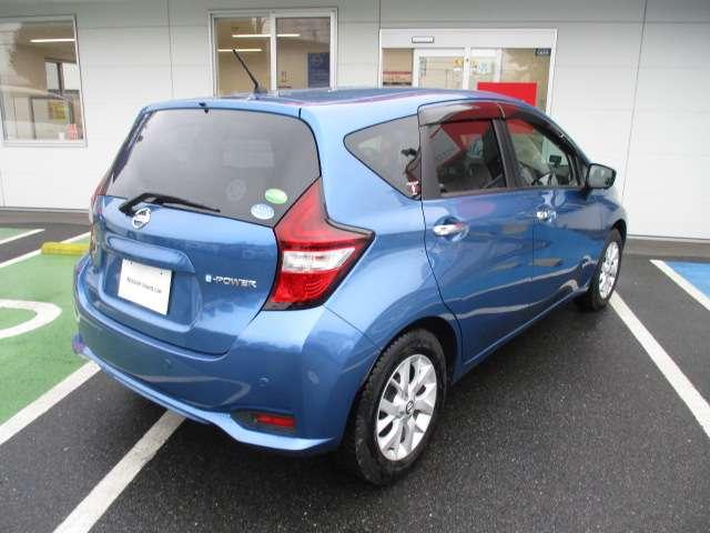 ノート e-パワー X MM318DLナビ 360°カメラ 記録簿付 運転席助手席エアバック AUTOエアコン 1オーナー 盗難防止システム ナビTV AW 運転席エアバッグ インテリジェントキー ドラレコ パワーウィンドウ(2枚目)