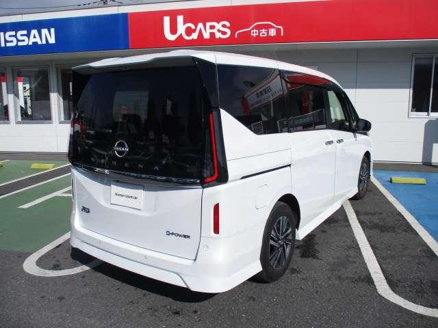 セレナ ｅ－パワー　ハイウェイスターＶ　ＭＭ２２２Ｄ－ＬＥナビ　後席モニター　ＬＤＰ　追従クルーズ　ＬＥＤランプ　アルミ　ドラレコ　ＥＴＣ　記録簿　盗難防止システム　スマートキー　１オナ　オートエアコン　サイドカーテンエアバック（2枚目）