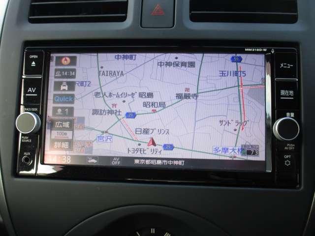 マーチ １．２　Ｓ　ＭＭ３１８Ｄ－Ｗ　Ｂカメラ　Ｆドライブレコーダー　１セグＴＶ　メンテナンスノート　１オーナ－　運転席助手席エアバック　キーレス　バックモニター　ＥＴＣ　ドラレコ　ナビＴＶ　パワーウインド　メモリーナビゲーション　オートエアコン　ＰＳ　運転席エアバッグ（3枚目）