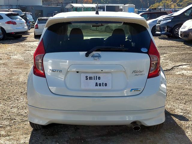 ノート ライダー オーテック 全国保証 地デジナビ Bluetooth バックカメラ ETC オートエアコン 純正アルミホイール フルフラットシート USB LEDヘッドライトバルブ(3枚目)