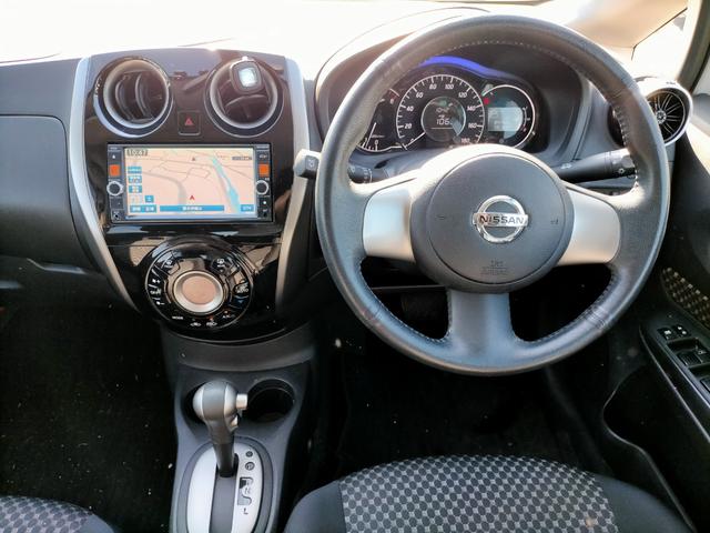ノート ライダー オーテック 全国保証 地デジナビ Bluetooth バックカメラ ETC オートエアコン 純正アルミホイール フルフラットシート USB LEDヘッドライトバルブ(13枚目)